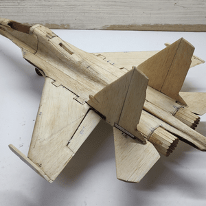 Su 30 balsa model kit