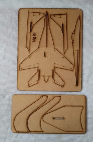 MiG-29 training pointer model for NCC aviation education