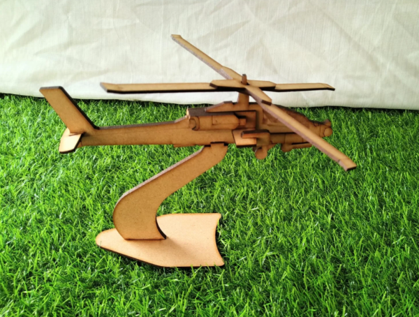 Apache AH-64 helicopter training pointer for NCC aviation education