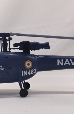 indian navy chetak helicopter scale model
