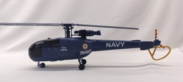 indian navy chetak helicopter scale model